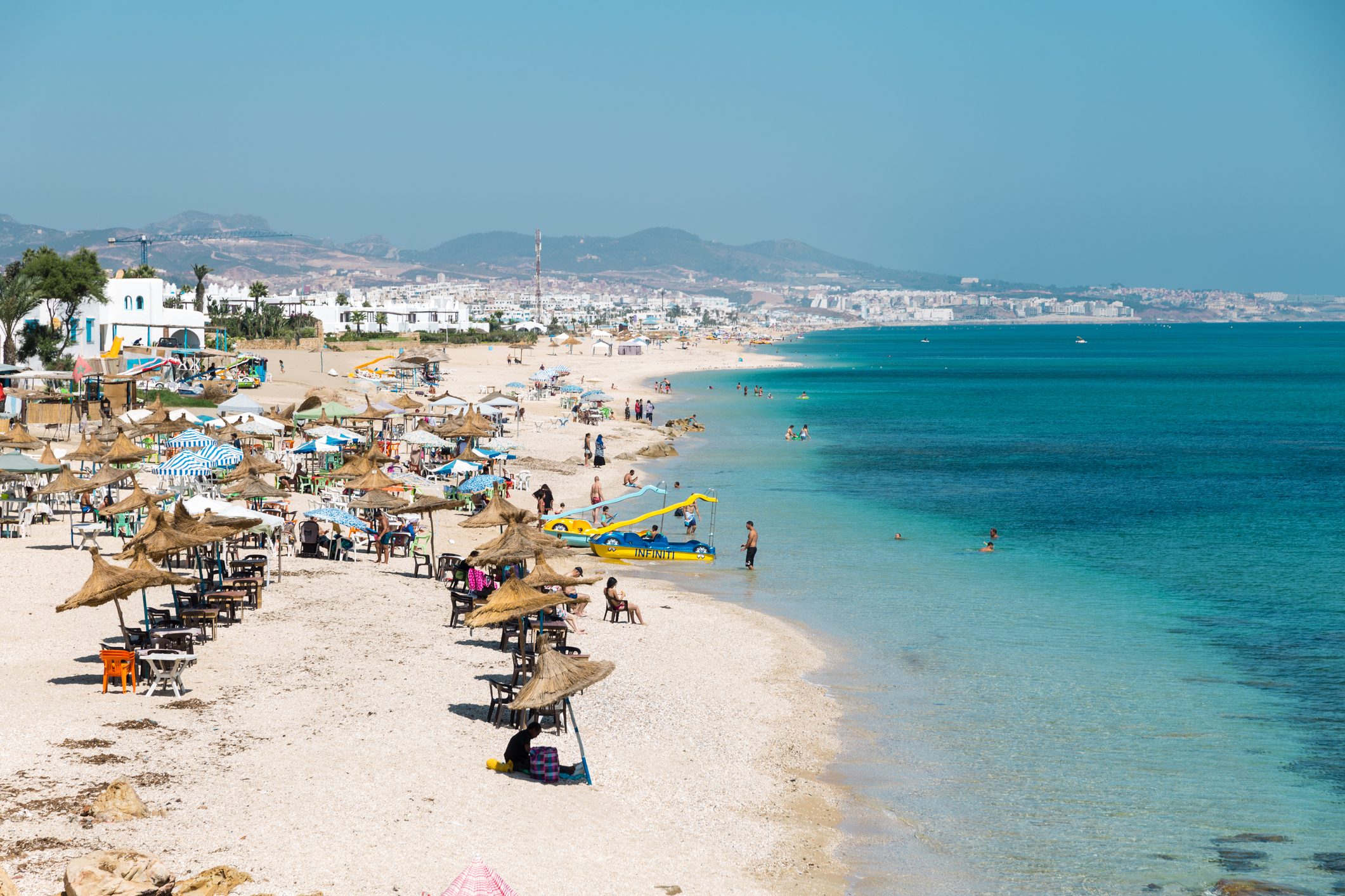 Fnideq, Morocco - Ristinga beach